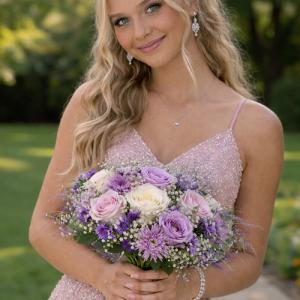 Bouquet Rose and Deluxe Mixed Flowers