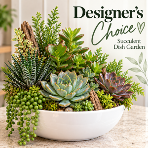 Designer Succulent Garden