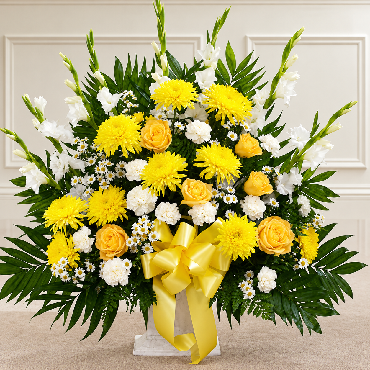 Funeral Basket- Plastic base - Image 10