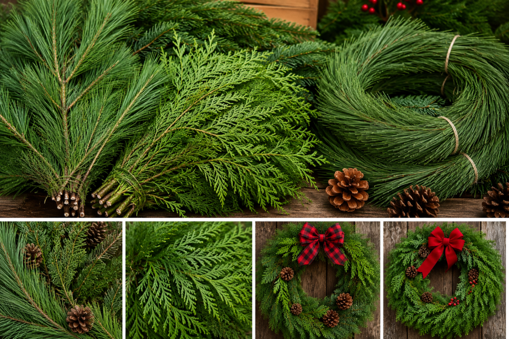 Fresh-Cut Evergreens at Wendys Flowers