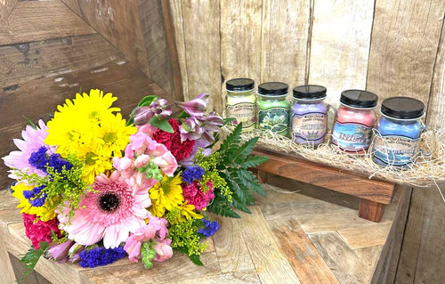 Candle Flight & Flowers