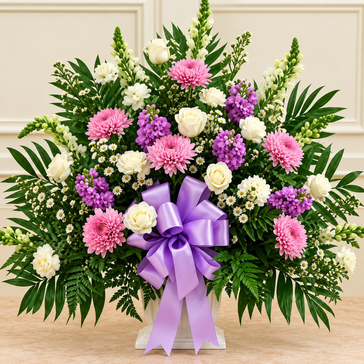 Funeral Basket- Plastic base - Image 7
