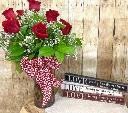 Loving Hearts Long Stem