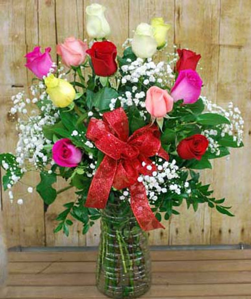Valentine Roses Arranged- Premium Rose