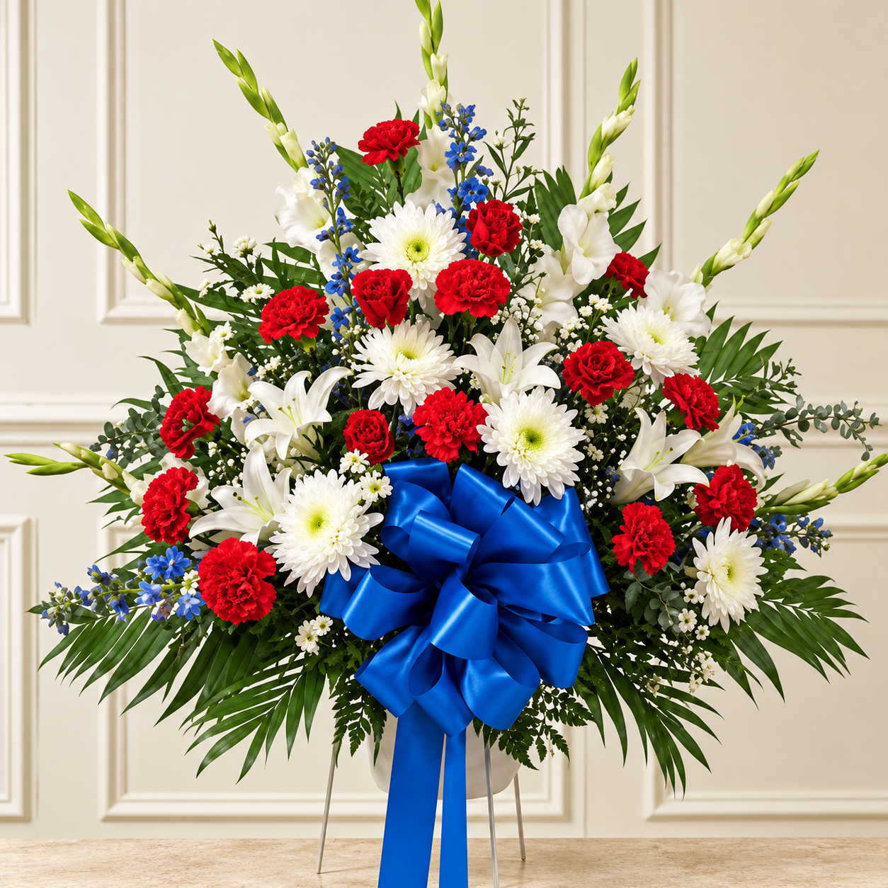 Funeral Basket- Plastic base - Image 6