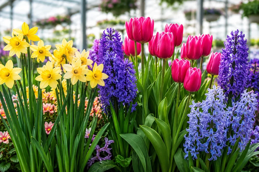 Spring flowering bulbs at Wendys Flowers