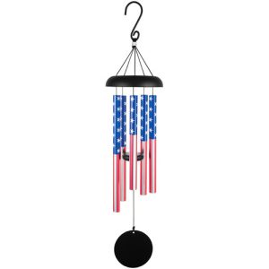 Windchime American Flag Chime