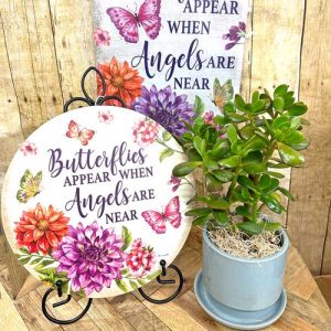 Memorial Stepping Stone Set- Options for MOM, DAD, and Special Someone